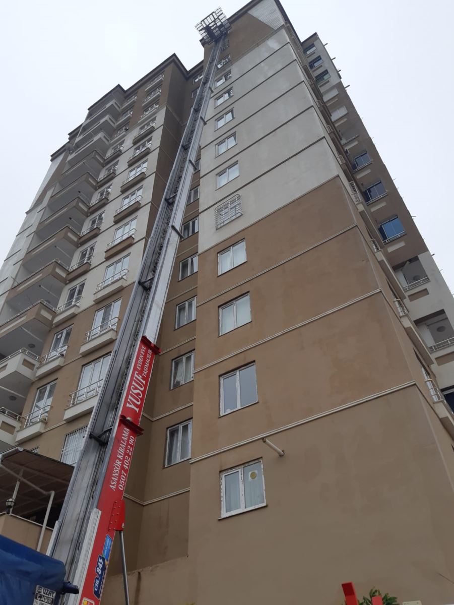 Asansörlü ev taşıma